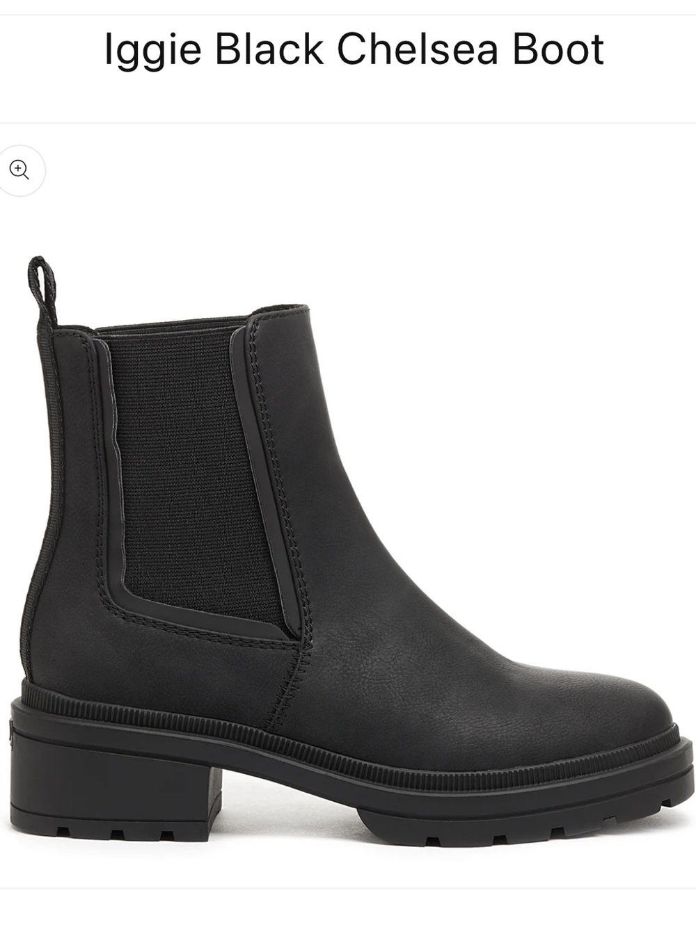 NWOB Rocket Dog Black Chelsea Boot Size 9